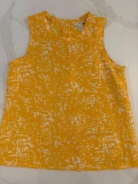 J. Crew Silk Sleeveless Tank Top